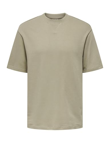 ONLY & SONS Onsmoab Life RLX SS tee, Laurel Oak, L - Mode & Vêtements Amazon Espagne à 7.59€
