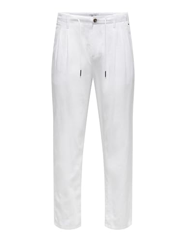 Onsleo Crop Linen Mix 0048 Pant - Maison & Cuisine Amazon Allemagne à 10.85€