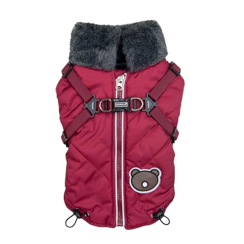 Puppia Isolde Mock Neck Full Zip up Warm Winter Jumper Vest... - Pet Supplies Amazon UK à 43.54€