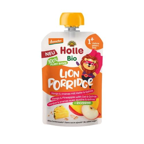 Holle Lion BIO Bouillie dans un tube Porridge à la mangue... - Épicerie Amazon France à 1.49€