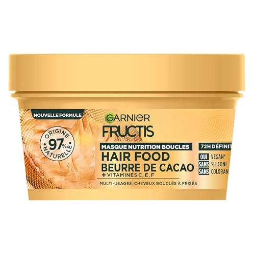 FRUCTIS HAIRFOOD MASQUE CACAO 320ML - Beauté & Parfums Amazon France à 3.88€