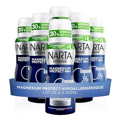 Narta - Déodorant Homme - Magnesium Protect... - Beauté & Parfums Amazon France à 4.99€