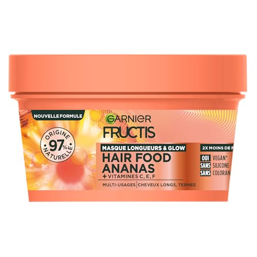 Garnier Fructis Hair Food Masque Ananas - 320ml en promo à 4,13€ (-30%) sur Amazon FR
