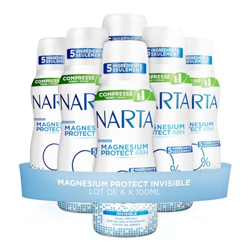 Narta - Déodorant Spray Compressé - Magnesium Protect... - Beauté & Parfums Amazon France à 4.99€