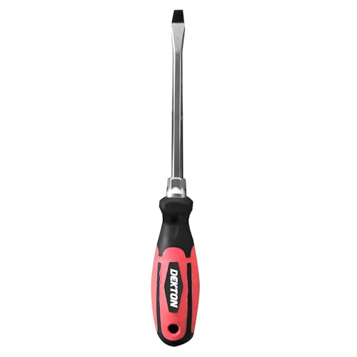 Dekton Flat Screwdriver 6.5mm x 125mm | Durable CR-V Steel... - Maison & Cuisine Amazon Royaume-Uni à 4.70€