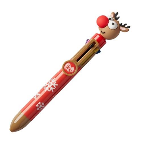 Tinc Festive Multicolour Retractable Ballpoint Pen 6-in-1... - Sports & Fitness en promo à 2.59€