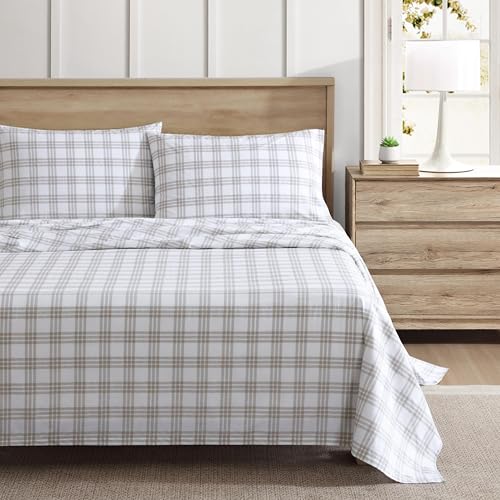 Eddie Bauer Bettwäsche-Set für Einzelbett, Baumwollperkal... - Home & Kitchen Amazon Germany à 10.22€