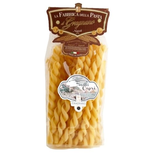Die Fabrik für Weizenpaste "Fusilli Capri Handgearbeitet"... - Épicerie Amazon Allemagne à 5.00€