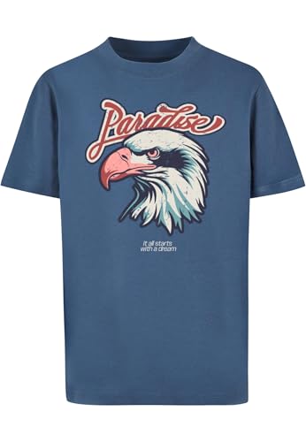Mister tee Paradise Eagle tee, Color Azul Vintage., 110-116 - Amazon Espagne à 13.58€