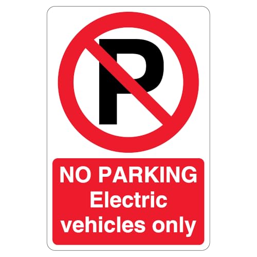 V Safety No Parking Electric Vehicles Only - Prohibition... - Home & Kitchen Amazon UK à 5.30€