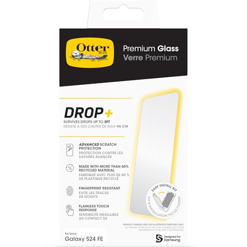 OtterBox Premium Glass Displayschutz für Samsung Galaxy S24... - Bon plan à 10.59€