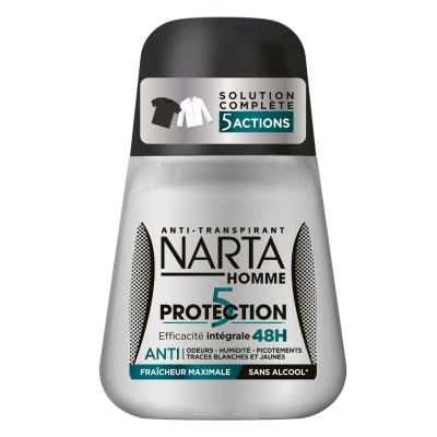 Narta Déodorant Homme Bille Protection 5 50ml - Beauté & Parfums Amazon France à 4.09€