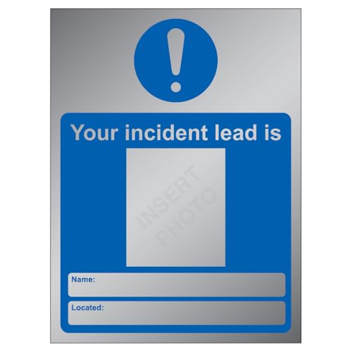 V Safety Your Incident Lead Is 150 x 200 mm - 3mm Brushed... - Maison & Cuisine Amazon Royaume-Uni à 1.67€