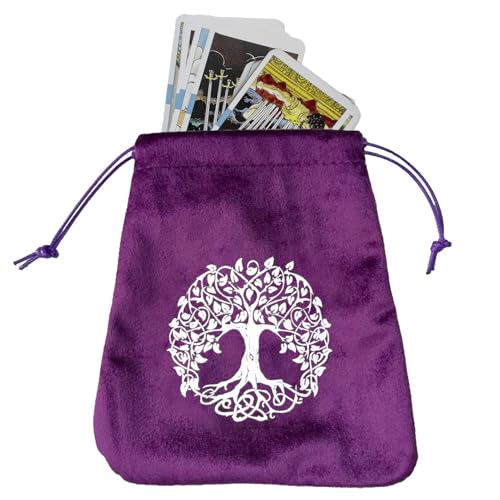Bolsas y estuches de tarot - Bolsa de tarot de tela de... - Bijoux & Montres Amazon Espagne à 1.89€