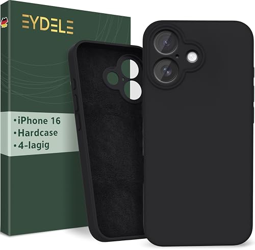 EYDELE 4-Lagige Hülle für iPhone 16 - Gummierte Handyhülle... en promo sur Amazon