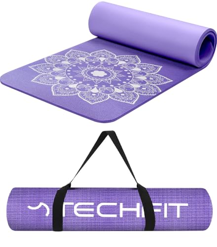 TechFit Fitness Tappetino Yoga Professionale - Ideale per... - Sports & Fitness Amazon France à 22.90€