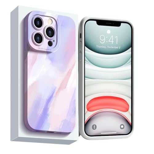 Custodia in silicone color lilla per iPhone 13, protezione... - High-Tech & Électronique en promo à 4.75€