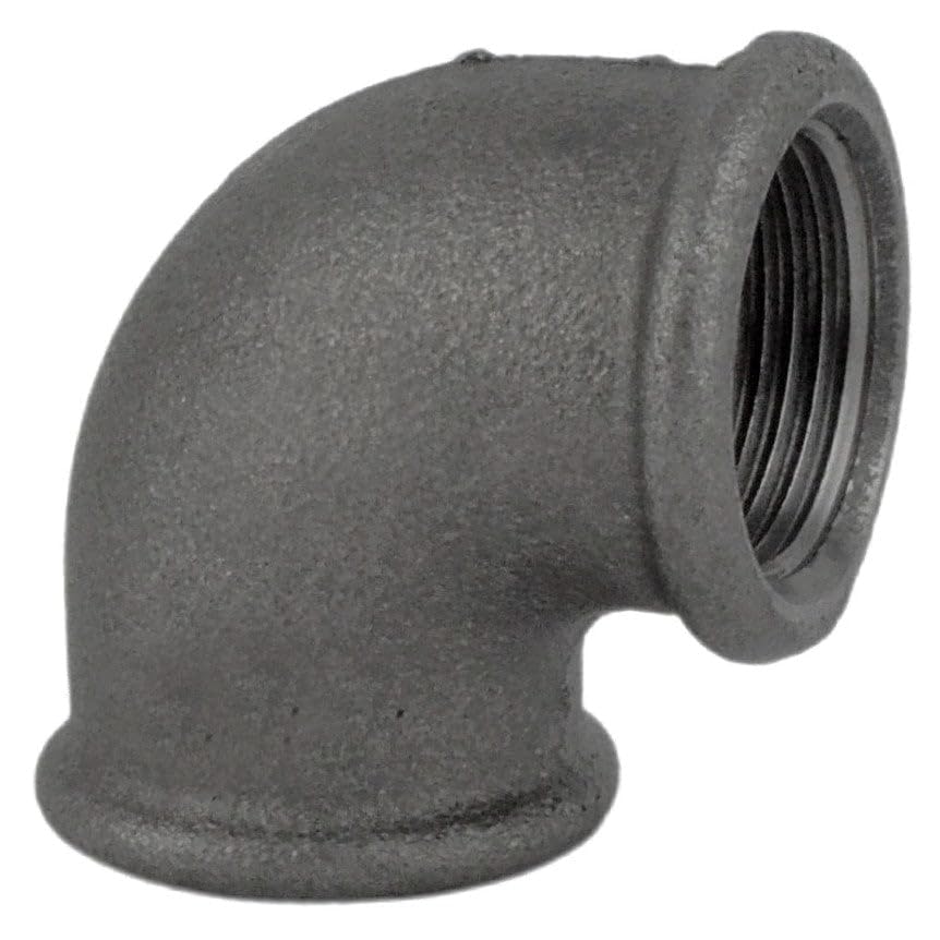 Home Invasion – Codo 90° – Hierro fundido negro – F/F –... - Bon plan à 1.21€