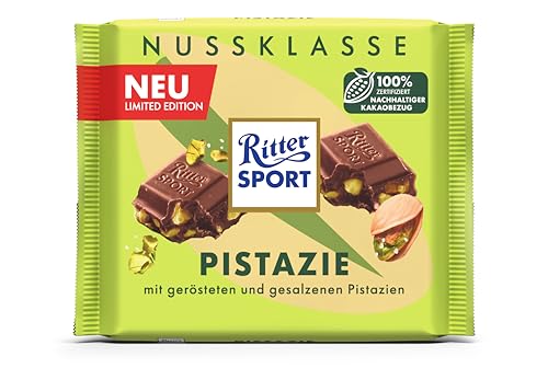 Ritter Sport Pistazie, Vollmilchschokolade mit feinen... - High-Tech & Électronique Amazon Allemagne à 2.19€