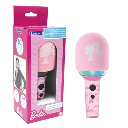 Lexibook, Barbie, Microphone sans Fil avec Enceinte et... - Jouets & Jeux Amazon France à 20.55€
