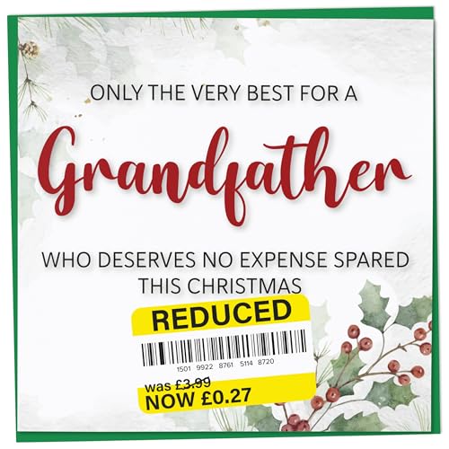 Funny Christmas Card for Him - Holly & Ivy Design, Reduced... - Auto & Moto Amazon Royaume-Uni à 2.49€