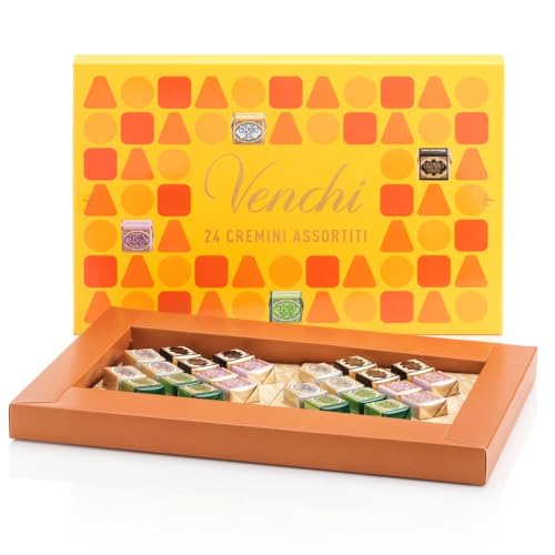 Venchi - Caja Amarilla con Surtido de Bombones Cremini, 255... - Épicerie en promo à 20.46€