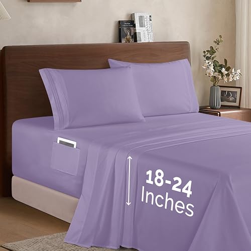 Elegant Comfort Parure de lit 4 pièces de Luxe en... - Nouvelle promo Amazon à 31.67€