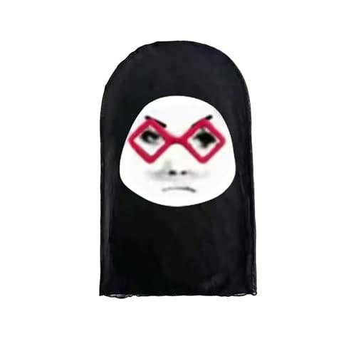 Máscara de fotos divertidas populares de malla impresa en... - Réduction -87% à 1.22€