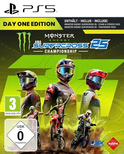 Monster Energy Supercross 25 - The Official Video Game Day... - Jouets & Jeux Amazon Espagne à 34.48€