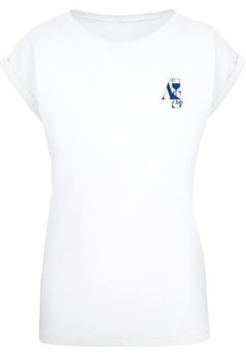 Miss Tee A S Club Ladies Extended Shoulder Tee White, XL - Bon plan à 6.30€