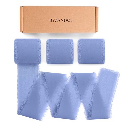 BYZANDQI 9 rollos de cinta de gasa, cinta de regalo, cinta... - Loisirs Créatifs Amazon Espagne à 7.36€