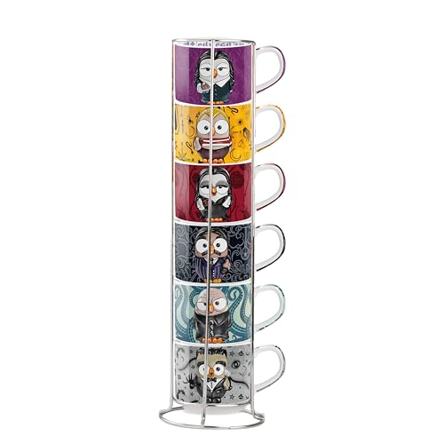 Egan Lot de 6 tasses à café Imp. The Addams Family +... en promo à 33,73€ (-55%) sur Amazon FR