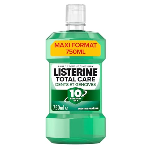 Listerine – Bain de Bouche Total Care Dents et Gencives... - Beauté & Parfums Amazon France à 8.79€