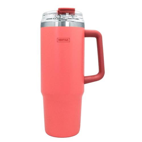 NERTHUS FIH 1438 tazza termica 900 ml corallo con coperchio... - Auto & Moto Amazon Italie à 12.62€