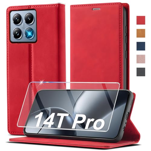 Ailicici Étui de protection en cuir pour Xiaomi Mi 14T Pro... - High-Tech & Électronique en promo à 10.30€