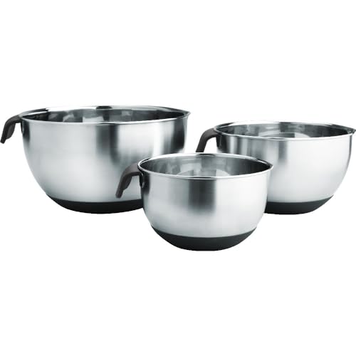 NERTHUS FIH 1380 Lot de 3 bols à mélange 1 l, 2,5 l et 4,5... - Maison & Cuisine Amazon France à 29.75€