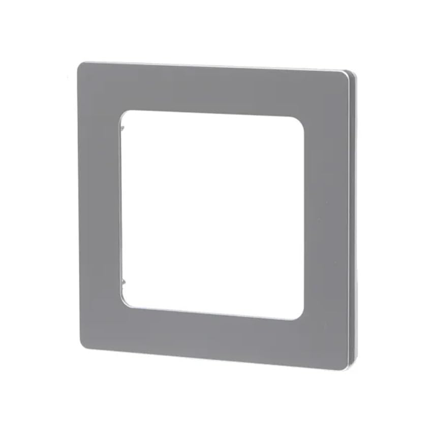 Plaque murale argentée en plastique 1 voie en promo à 3,38€ (-57%) sur Amazon FR