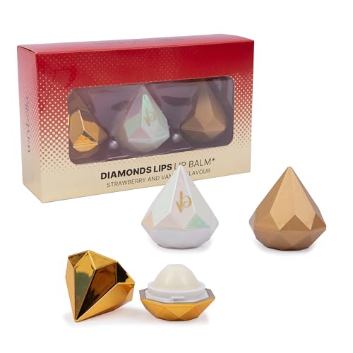 verybella - Lip Balm Set 3 Pieces - Diamond-shaped Lip Balm... - Beauté & Parfums Amazon Royaume-Uni à 3.85€