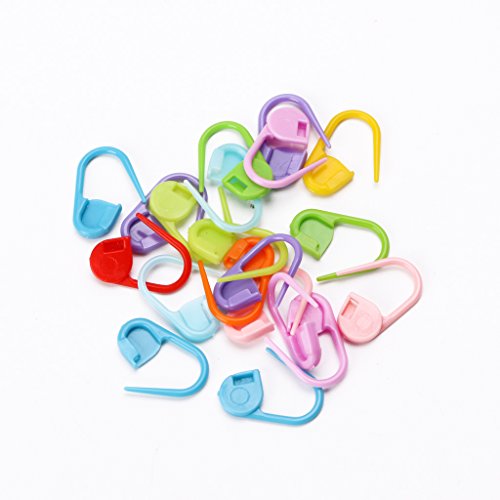 XINgjyxzk Lot de 20 marqueurs à crochet - Grand œillet... - Loisirs Créatifs Amazon France à 1.45€