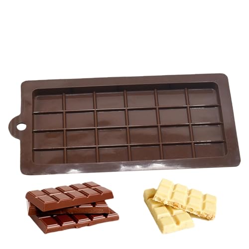 Silicone Chocolate Moulds, Non-Stick Reusable Large... - Loisirs Créatifs Amazon Royaume-Uni à 1.88€