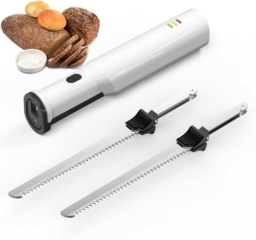 Cuchillo eléctrico inalámbrico para tallar carne con 2... - Auto & Moto Amazon Espagne à 71.20€