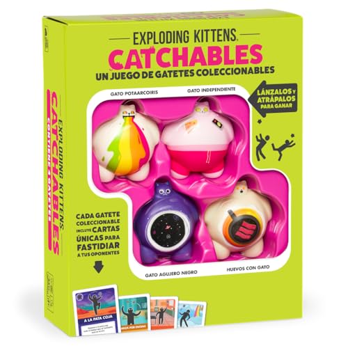Exploding Kittens Catchables Core Pack | Jeu de société... - Jeux Vidéo & Consoles en promo à 12.28€
