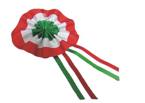 Coccarda Tricolore Italia 5 cm. diametro, lunga 10 cm. con... - Auto & Moto Amazon Italie à 2.00€