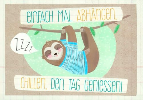 Gutsch Verlag Postkarte-Sprüche: Einfach mal entspannen und... - Maison & Cuisine Amazon Allemagne à 1.50€