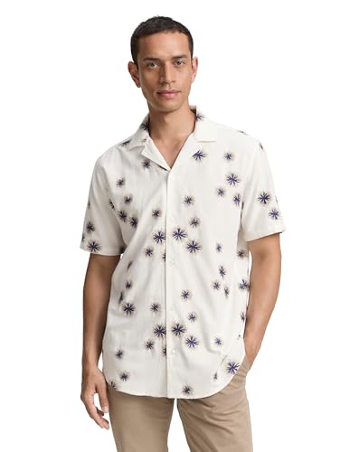 TOM TAILOR 1046094 Camisa, 37854-embroidered Desert Design... - Mode & Vêtements Amazon Espagne à 28.93€
