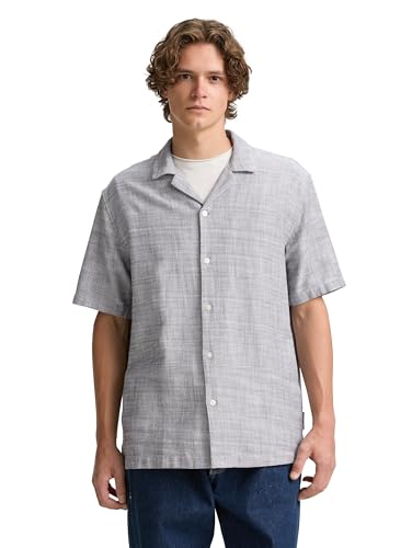 TOM TAILOR Denim Camicia da Uomo, 37849 - Struttura... - Nouvelle promo Amazon à 9.51€