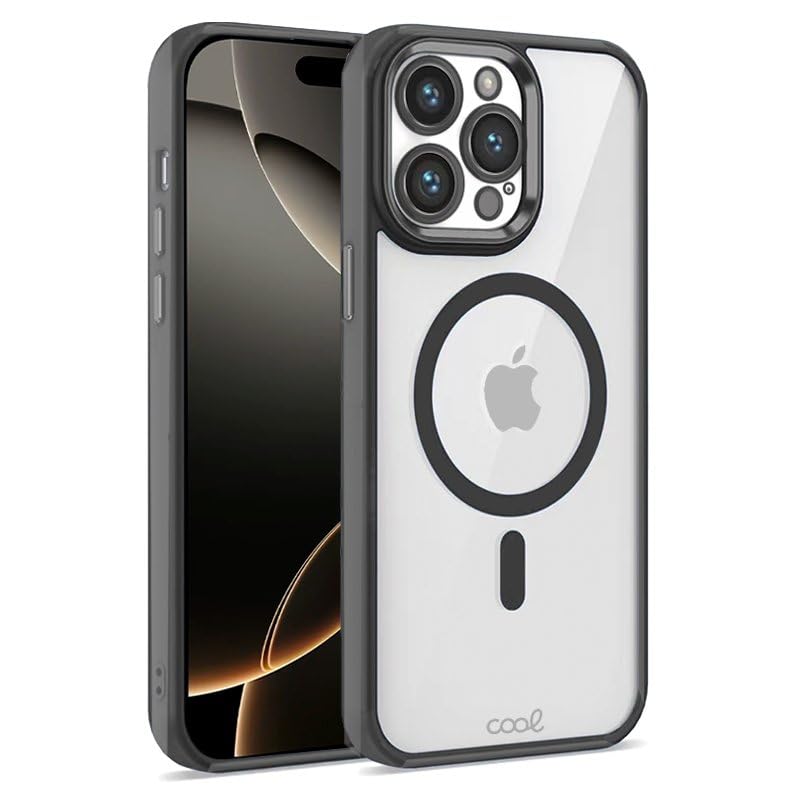Cool Cover iPhone 16 Pro Magnetico Bordo Nero - High-Tech & Électronique en promo à 11.11€