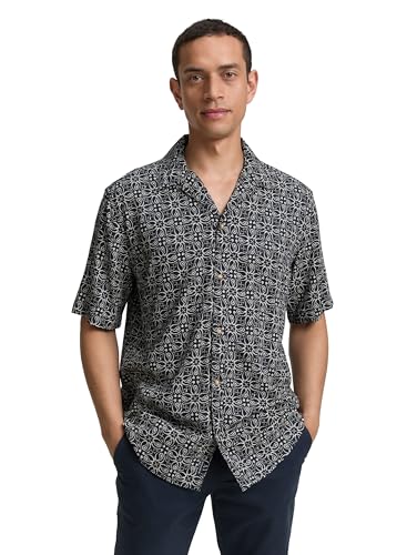 TOM TAILOR 1046091 Camisa, 37936-navy Mosaic Design, M... - Amazon Espagne à 10.58€