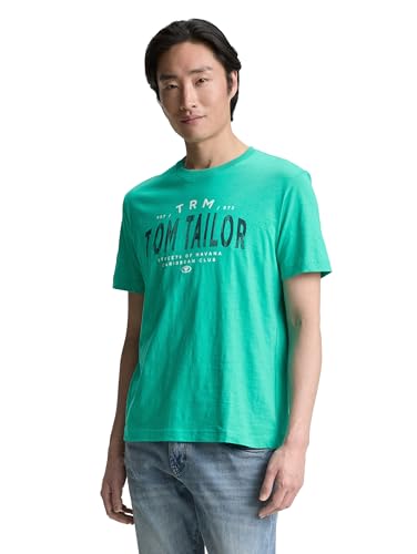 TOM TAILOR Maglietta da Uomo, 11137 - Peacock Green, S - Amazon Italie à 5.98€