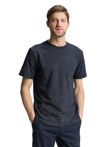 TOM TAILOR 1046761 Camiseta, 38079-Navy Multicolor NEP, S... - Amazon Spain à 7.48€